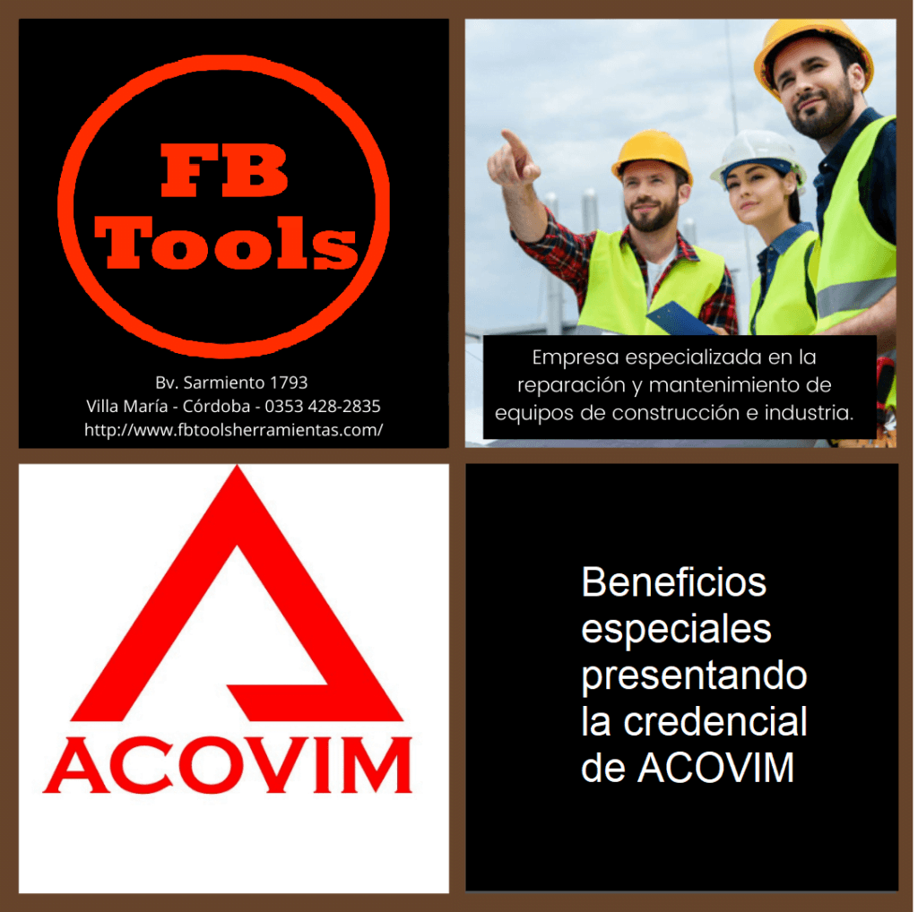 Nota, Portal ACOVIM: miembro activo en la Asociación Civil de Comerciantes de Villa María